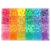 720 PCS Plastic Rainbow Pony Beads Rainbow Pony Beads Plastic Craft Beads Bulk  Bracelets