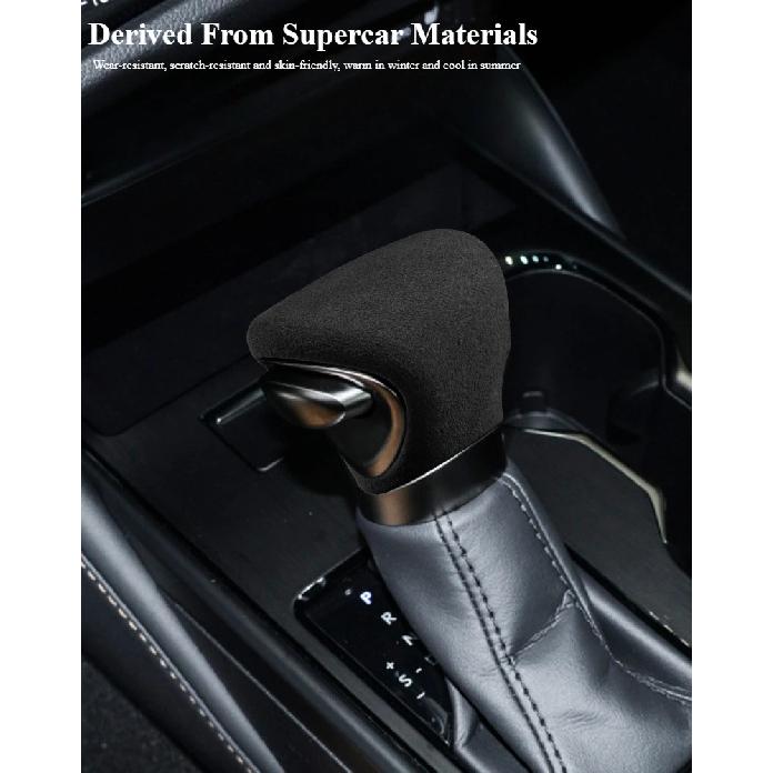 For Lexus ES UX LX 2018 2019 2020 2021 2022 2023 Car Trim Interior Gear Lever Stick Shift Knob Cover Shell