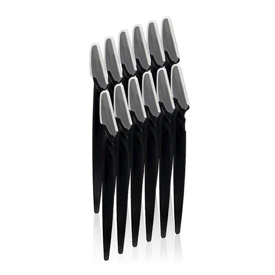 5/10Pcs Eyebrow Razor with Protective Cover Multipurpose Face Exfoliating Dermaplaning Tool Women Men Facial Eyebrow Trimmer