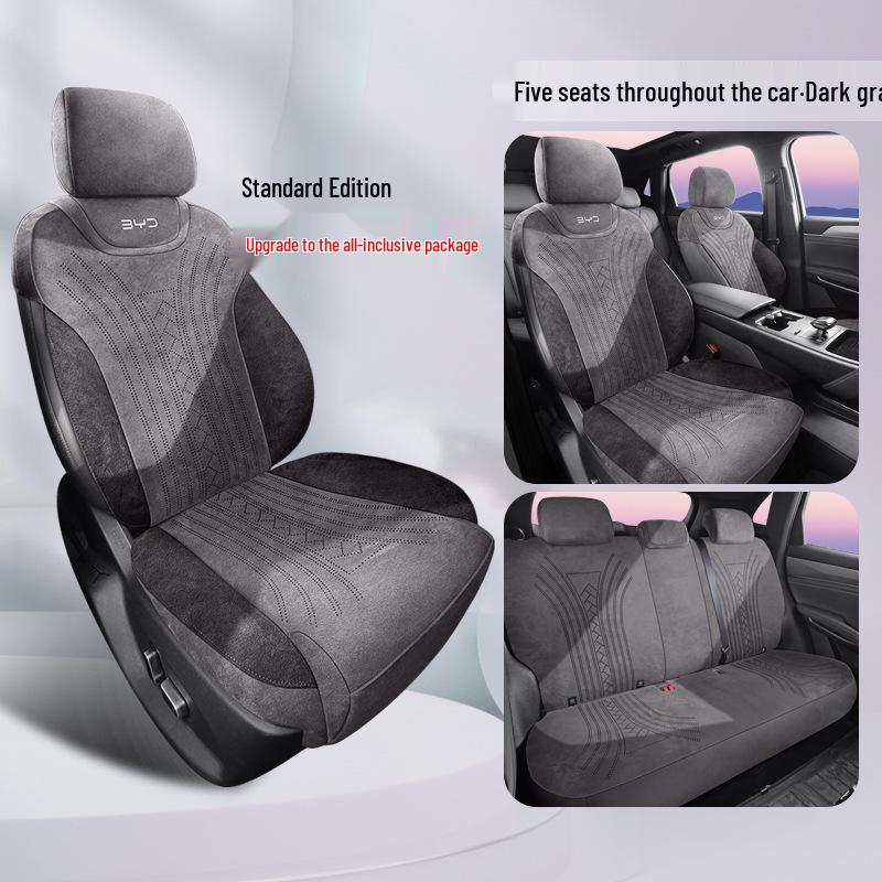 Чехлы на сиденья автомобиля BYD Qin Plus: Всесезонный, Дышащий для версии Intelligent Driving