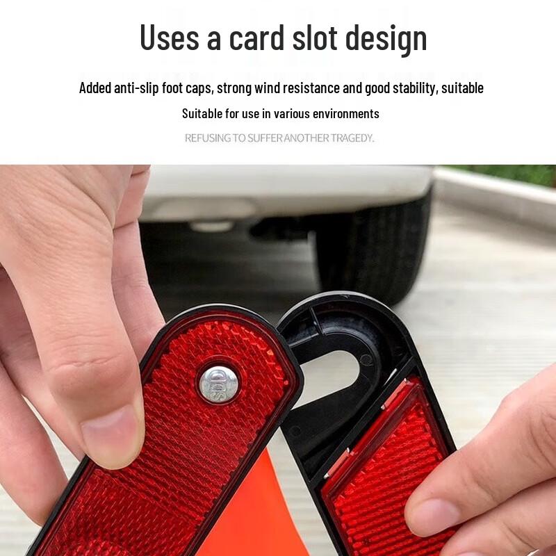 Automotive Safety Reflective Warning Triangle