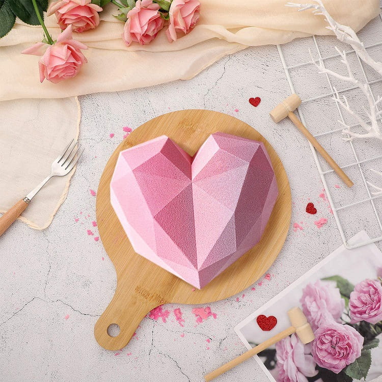Heart Diamond Silicone Mold
