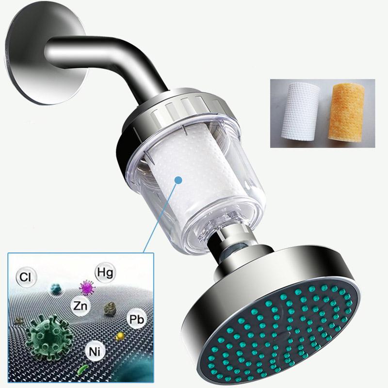 Фильтр для душа Ванна Бытовой Душ Туалет Смеситель Очиститель воды Улучшает качество воды Фильтр для ванны Универсальный