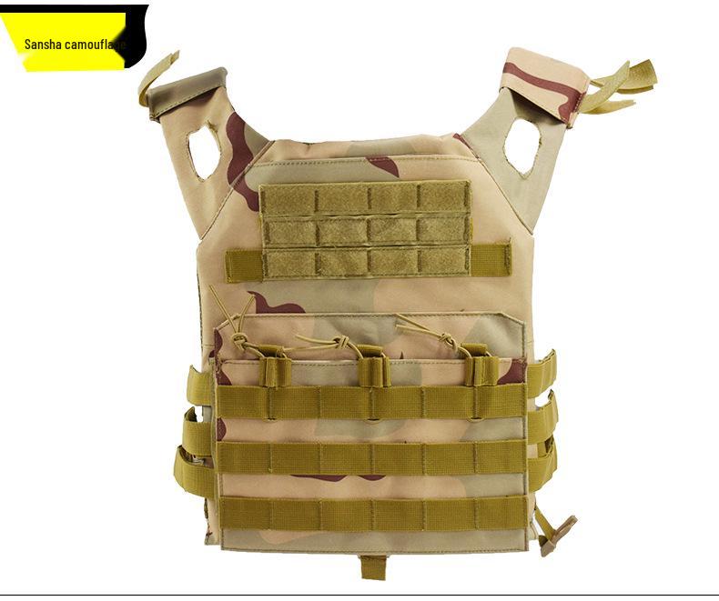 Lightweight JPC Tactical Camouflage Vest - Multifunctional Outdoor Combat Gear