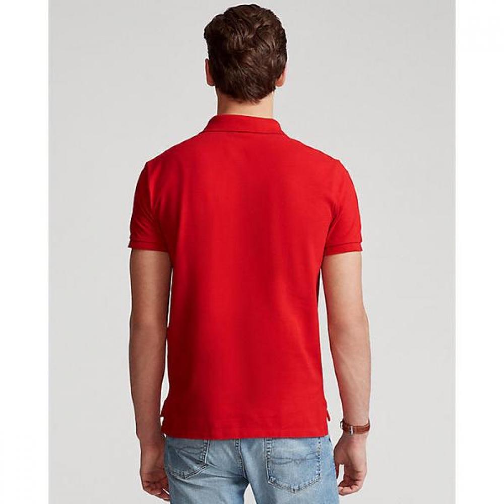 Polo Ralph Lauren Mens Custom Slim Fit Mesh Polo Shirts  Mnpokni1n820092600 