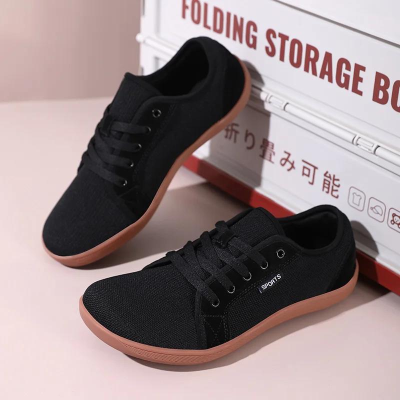 Unisex Wide Barefoot Shoes for Men Women Outdoor Trail Running Minimalist Walking Shoes Lightweight and Breathable