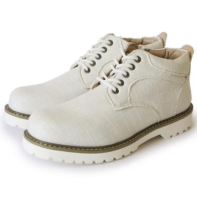 TALLSHOES Высокая обувь на платформе высотой 8 см, размеры, белый, мужской каблук, увеличение роста, подошва, полуботинки, повседневная, легкая, A50-8см, 28.0см, (холст)