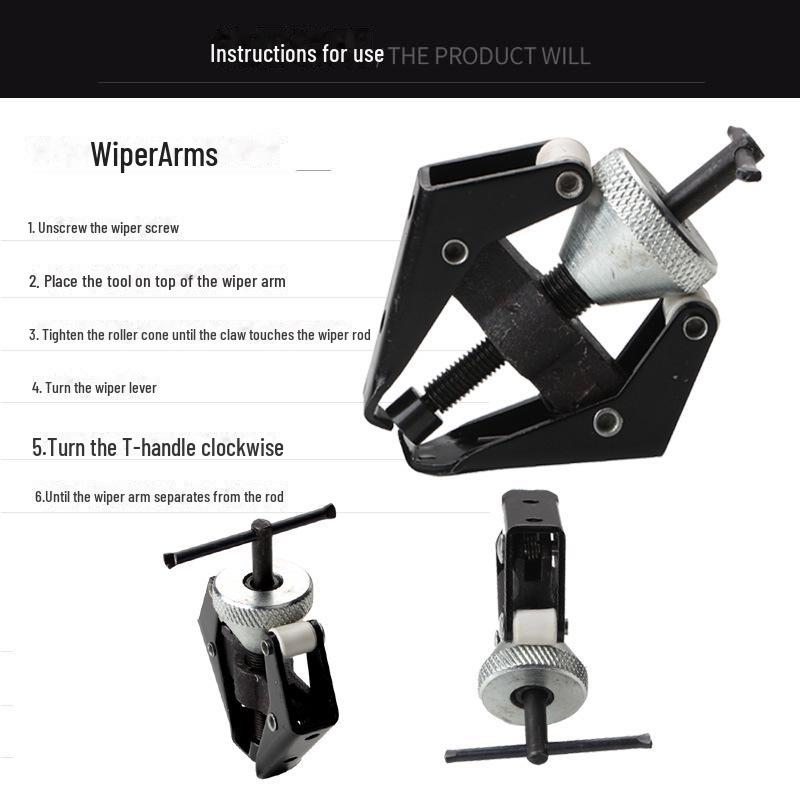 Adjustable Wiper Arm Removal Tool