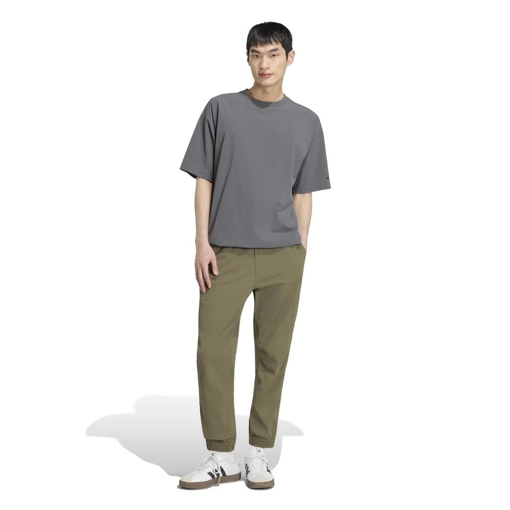 adidas COOL RE Commuter Pants Men's Long Pants Olive Strata Tapered Fit Nylon M ZF144 KY6299