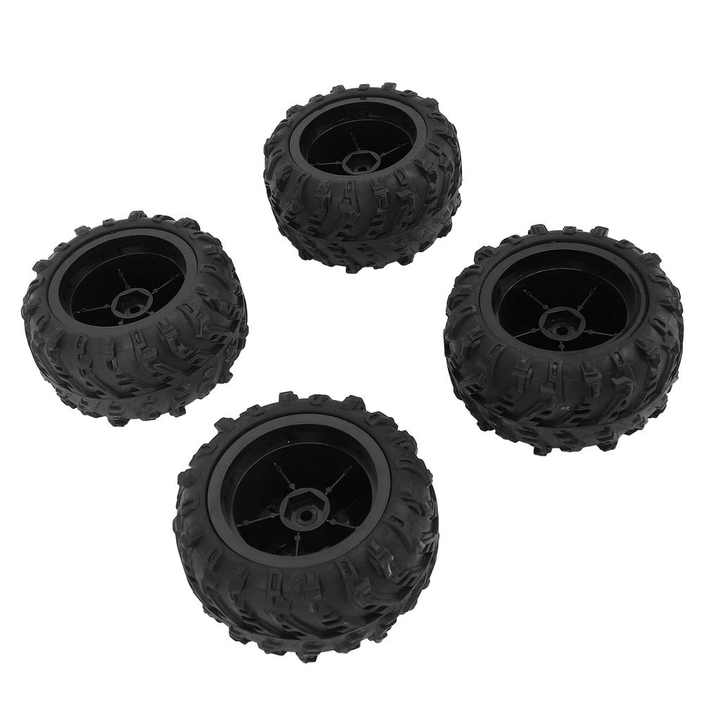 4 шт. Запасные левые правые колеса Модернизированные детали Резина Резина для WLTOYS 144001 144002 для SCY16101