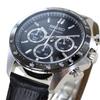 SEIKO Spirit Черный Кожаный Мужские Многофункциональные Часы для Церемонии Входа, Ремешок, Формальные, Деловые, Церемония Совершеннолетия, Выпускной
