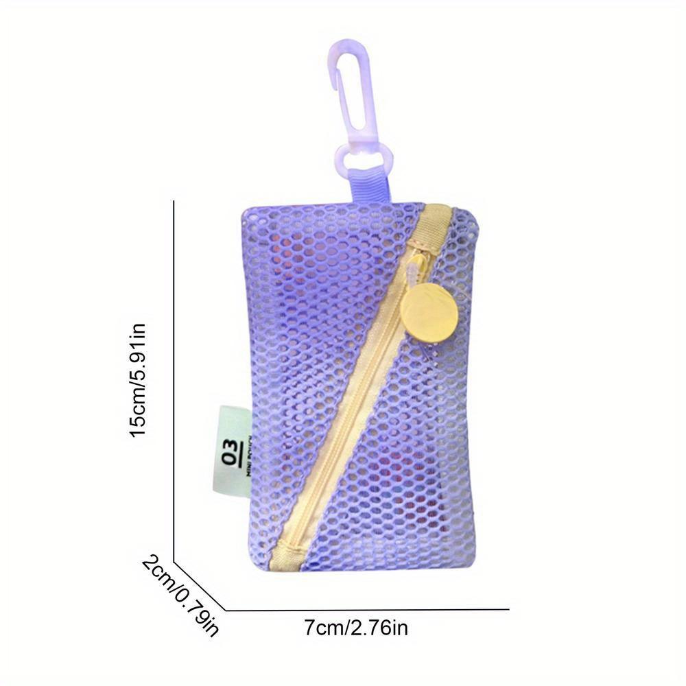 Makeup Storage Bag Cosmetic Organizer Pouch Zipper Portable Cosmetic Bag Travel Toiletry Bag for Cosmetics