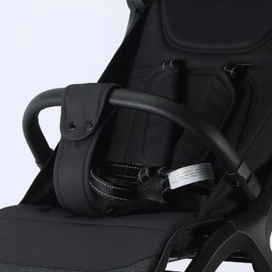 Yousheng Складная детская коляска Портативное сиденье с высоким обзором с корзиной для хранения, подстаканником, крючком, солнцезащитным козырьком, колесами с амортизацией, прогулочная коляска для младенца