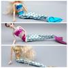High Quality Handmade Dolls Dress Gown For Barbie Doll Clothes 1/6 Bra & Skirt Fashion Genuine Mermaid Tail Dress Kids Toy