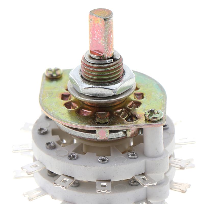 2P11T 2-полюсный 11-позиционный двухъярусный поворотный переключатель каналов