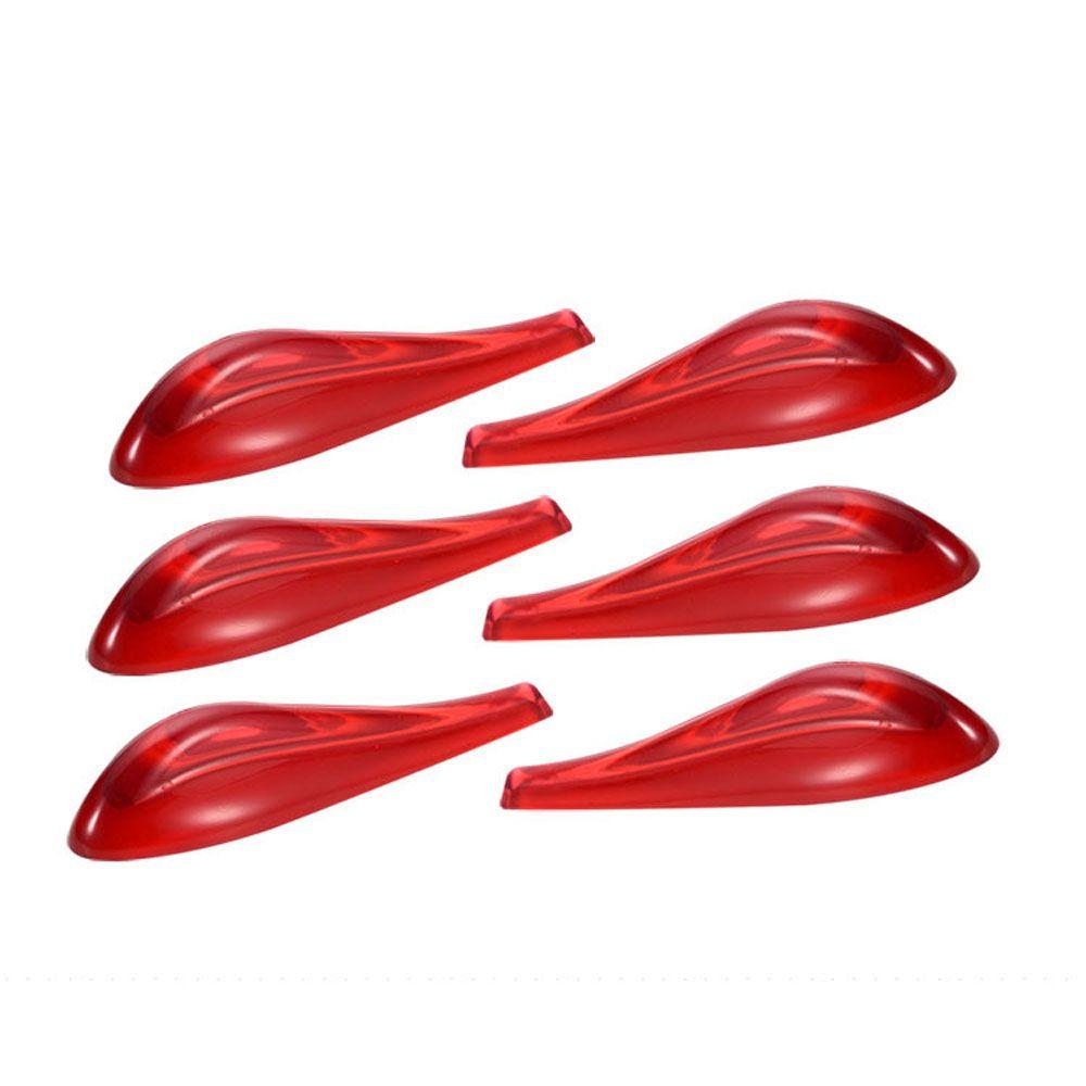Collision Car-styling Acrylic Airflow Sticker Tail Light Sticker Anti-collision Strip Car Sticker