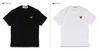 COMME des Short Sleeve Red Heart Logo PLAY COMME des GARCONS RED HEART PLAY T108 White L [PLAY GARCONS] Футболка ФУТБОЛКА Мужская [Товар]