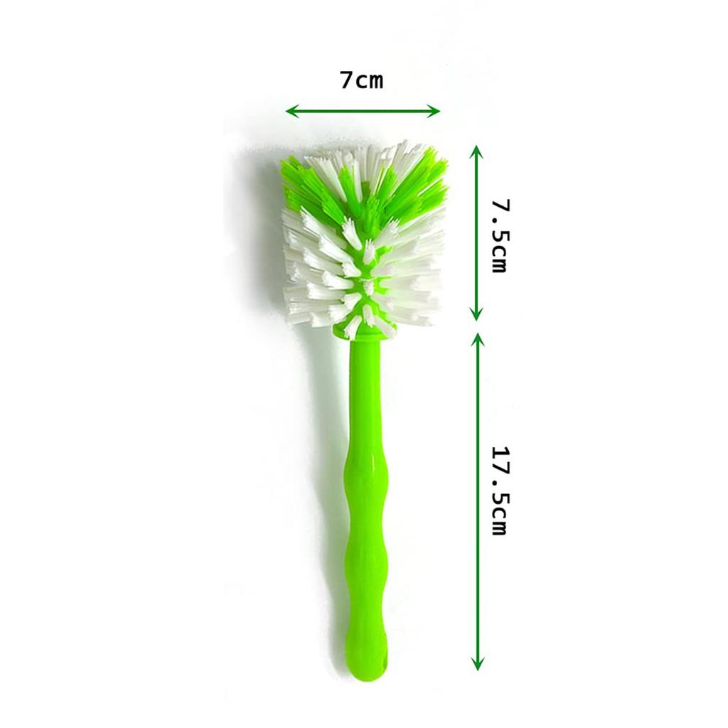 Набор из 3 инструментов для мытья мисок и кастрюль, чистящая щетка с нейлоновой щетиной, идеально подходит для чистки мисок для смешивания, чистящие щетки