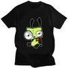 Invader Zim Graphic Tshirt Kawaii Zim Image Cute Print Cartoon T Shirt Men Women Retro Shir Fashion Tee Creativity Short-sleev