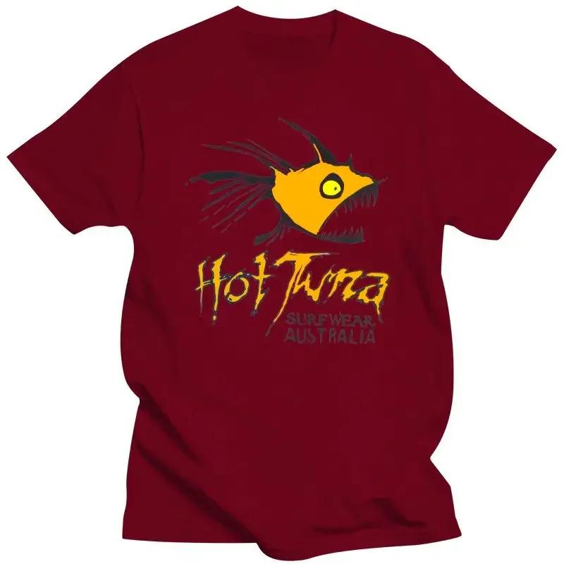 Hot Tuna Print 100% Cotton High Quality Fashion Trend New Spring Summer Men Graphic T Shirts