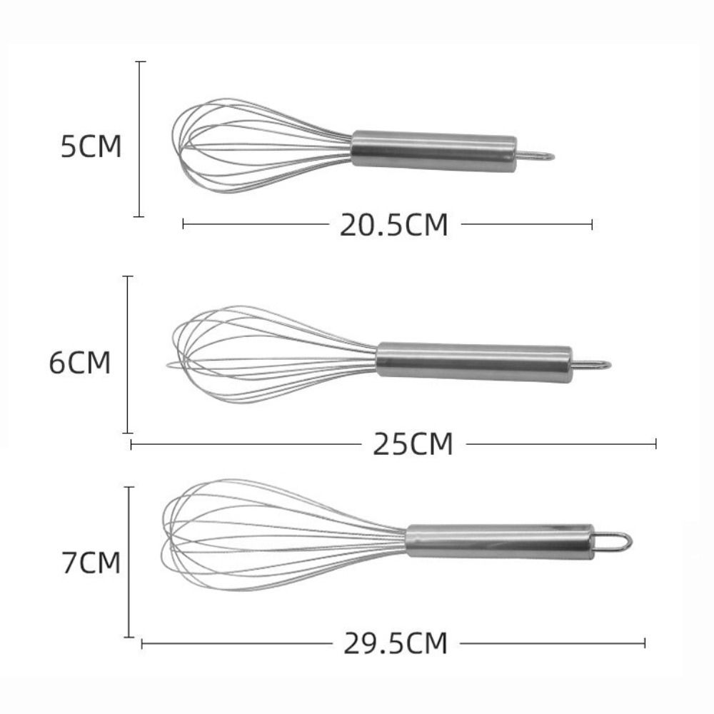 Ручной смеситель для яиц из нержавеющей стали, воздушные шарики, блендер, венчик для яиц, кухня