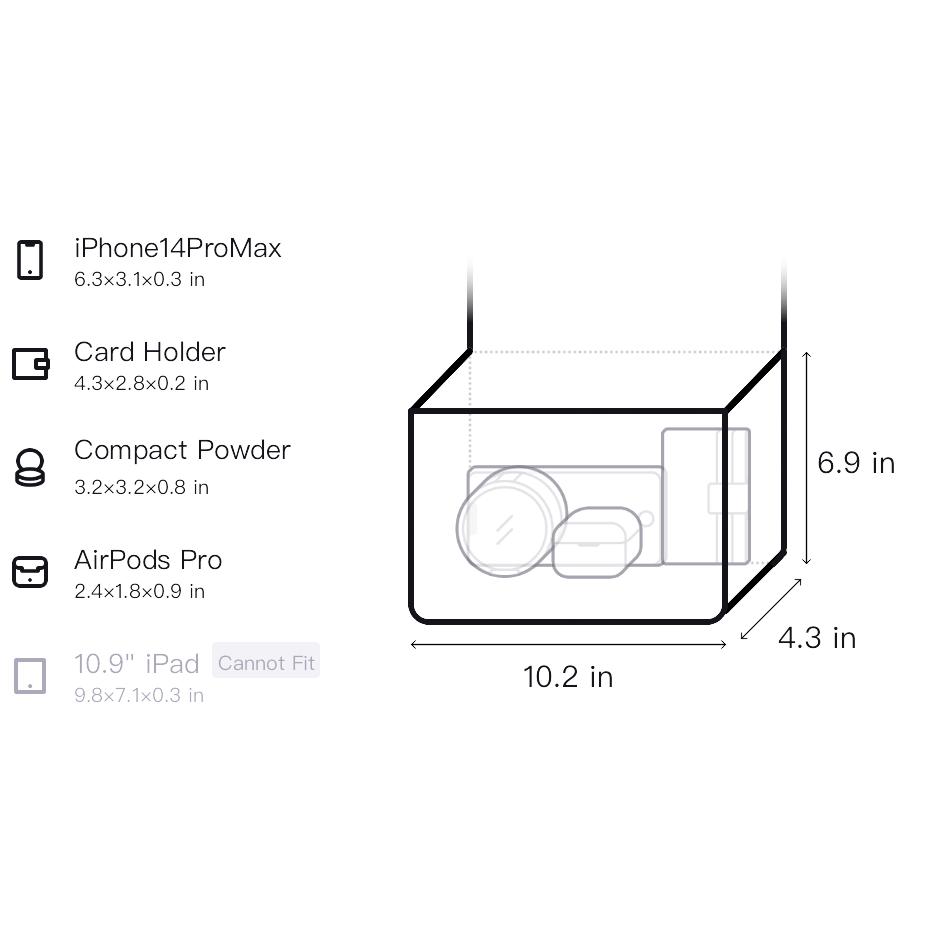 New COACH Darcie PVC Tote Bag, Shopping Bag, Shoulder Bag, Crossbody Bag, Handbag Mini Women's Purple & White CH174-SVVVJ
