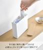 Yamazaki Slim Sanitary Storage x x с разделителями и для гигиенических и туалетных принадлежностей Номер продукта 10398 Кейс, Натуральный, Ш14.7 Г4.7 В15.6см, RIN, Крышка, Использование,