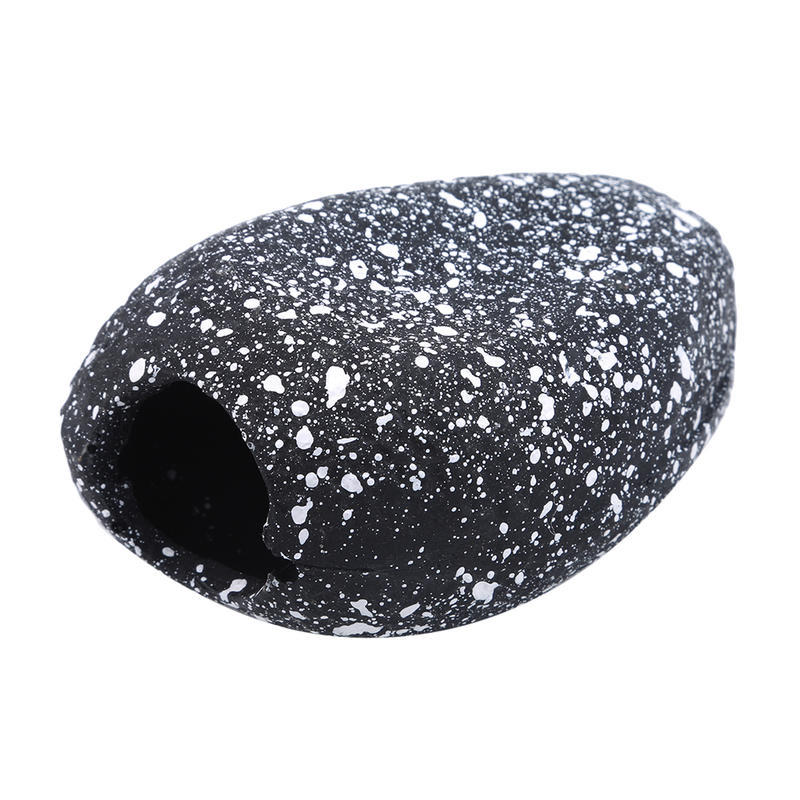 Cichlid Stones Aquarium Ceramic Rock Cave Ornament Decor for Fish Tank Pond