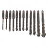 Comprehensive 12Pcs Eccentric Drill Bit Set 3 12mm for All Your Drilling Needs