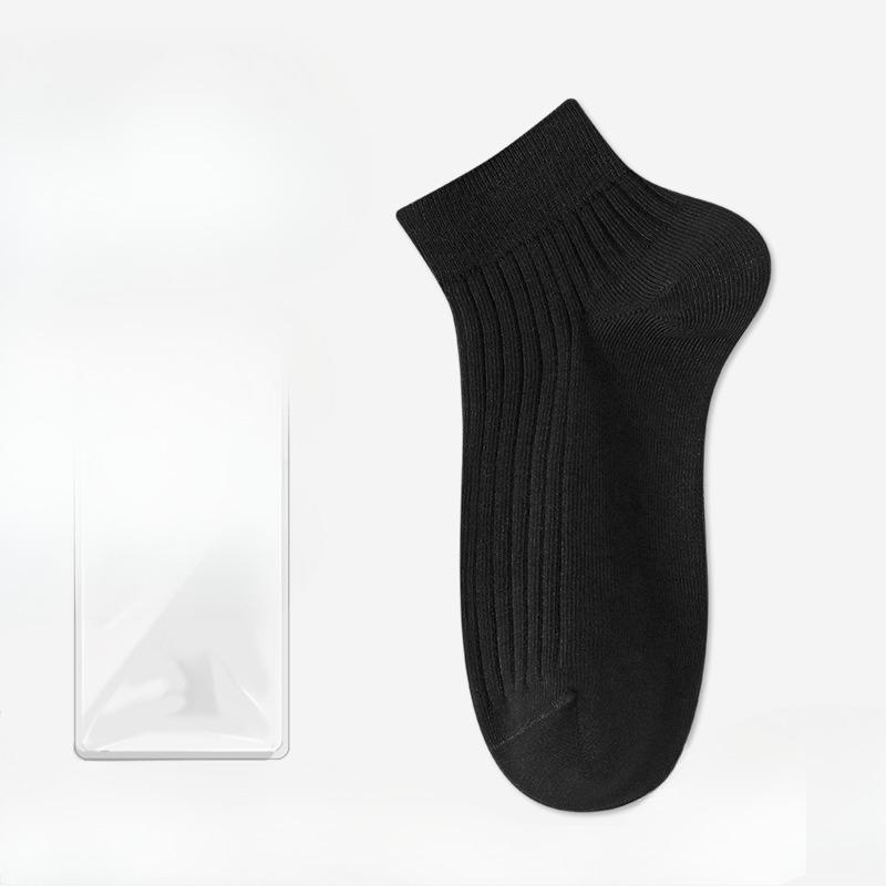 Женские весенне-летние тонкие хлопковые носки, впитывающие пот, дезодорирующие, нескользящие, дышащие