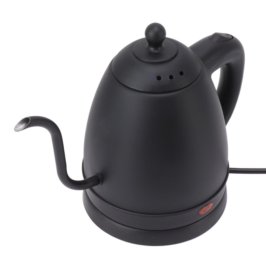 Электрический чайник с изогнутой шеей 1,2 л из нержавеющей стали 304, безопасный кофейник для заваривания кофе