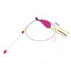 Интерактивная игрушка для кошек Handfree Cat Stick Играющий котенок Играющий тизер Палочка Игрушка на присоске Птица/перо Кошачья палочка Товары для домашних животных