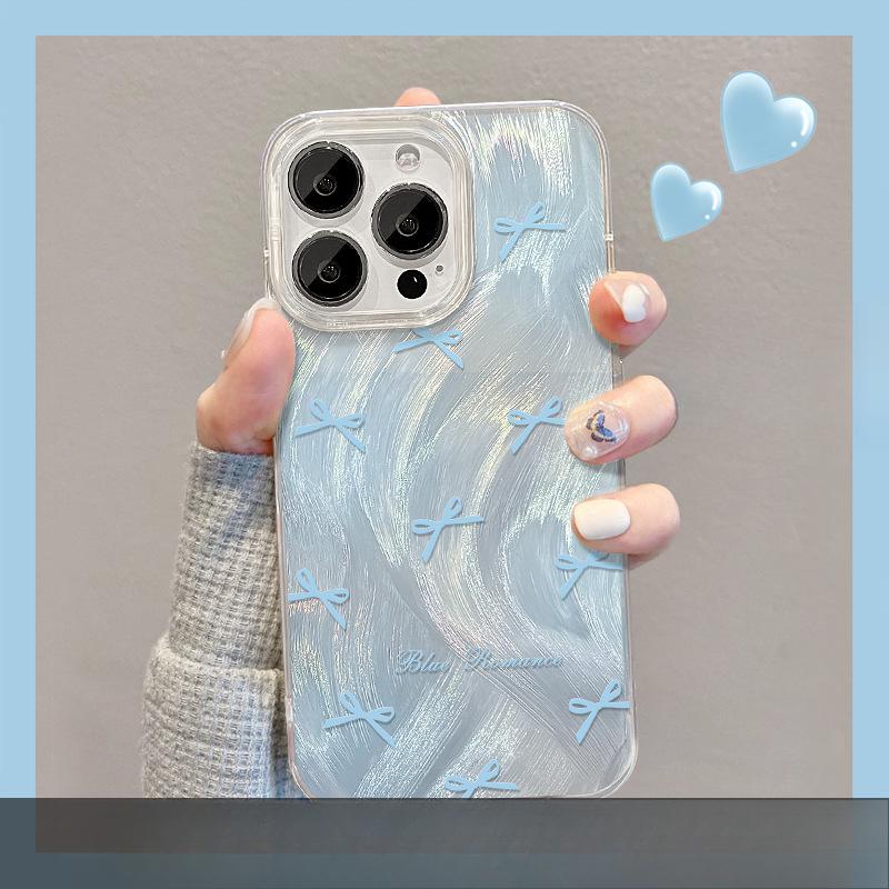 Подходит для Apple 15 Чехол для мобильного телефона Iphone14 Smudged Star Bracket 13pm Feather Yarn 12 Laser 11 Full-inclusive Advanced