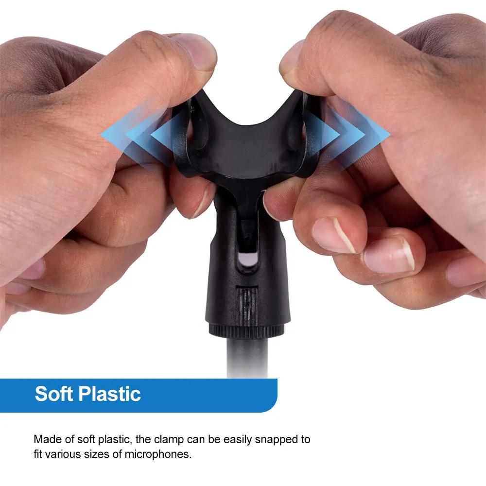 Подставка для микрофона Настольный штатив Мини Портативная настольная подставка Регулируемая подставка для микрофона Держатель для микрофона Кронштейн Легкий кронштейн