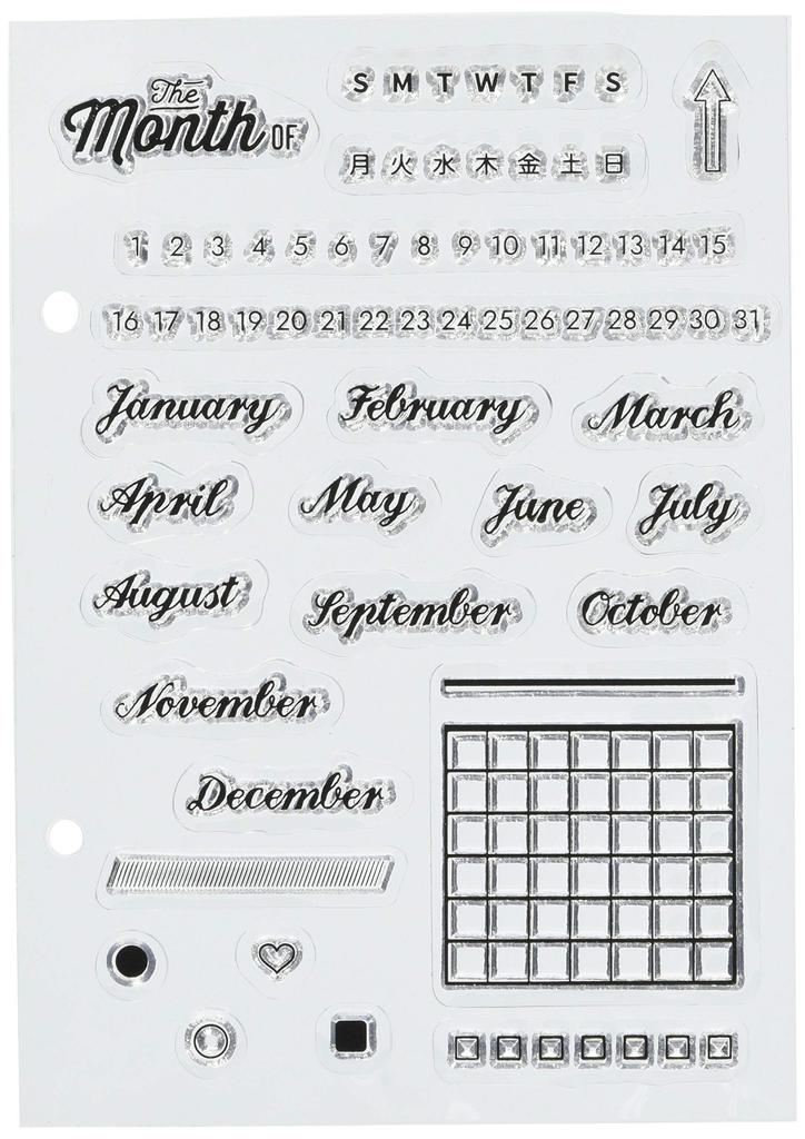 Face Clear Stamp Sheet T Month of Children's 0980-016