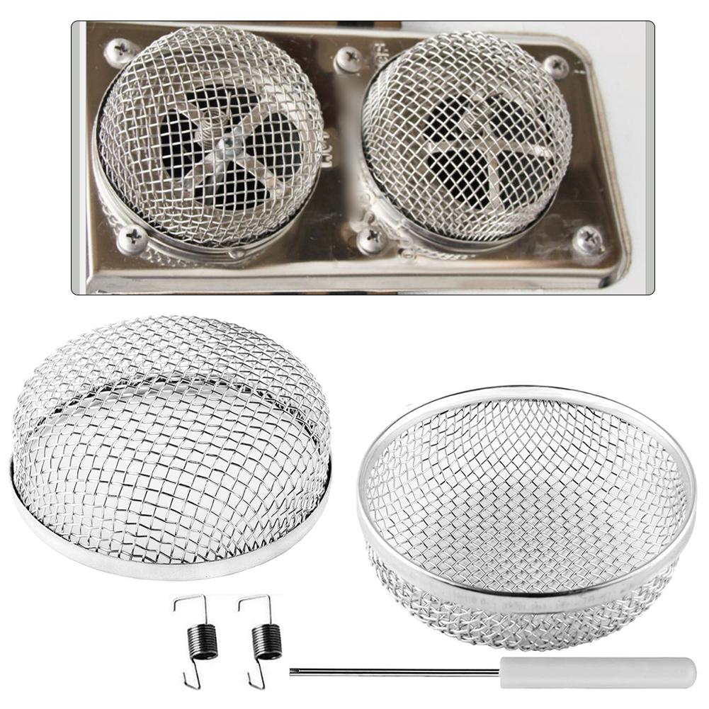 2.8 X 1.2 Inches Exhaust Vent Screen Easy Installation Vent Cover Compressor Replacement Part Effective Protection