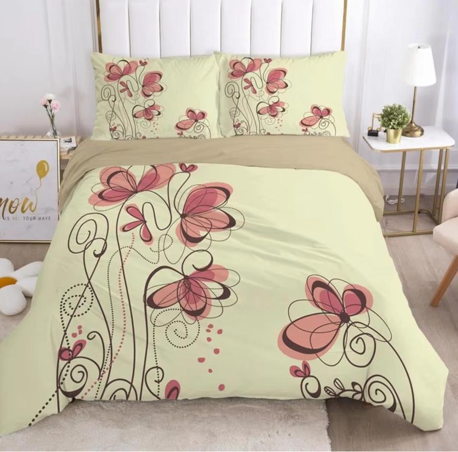 Comforter 3D Hd Quality Printed Queen King Size Home Decor Bedding Set For Women Coworker Gift 3 Piece Set With 2 S