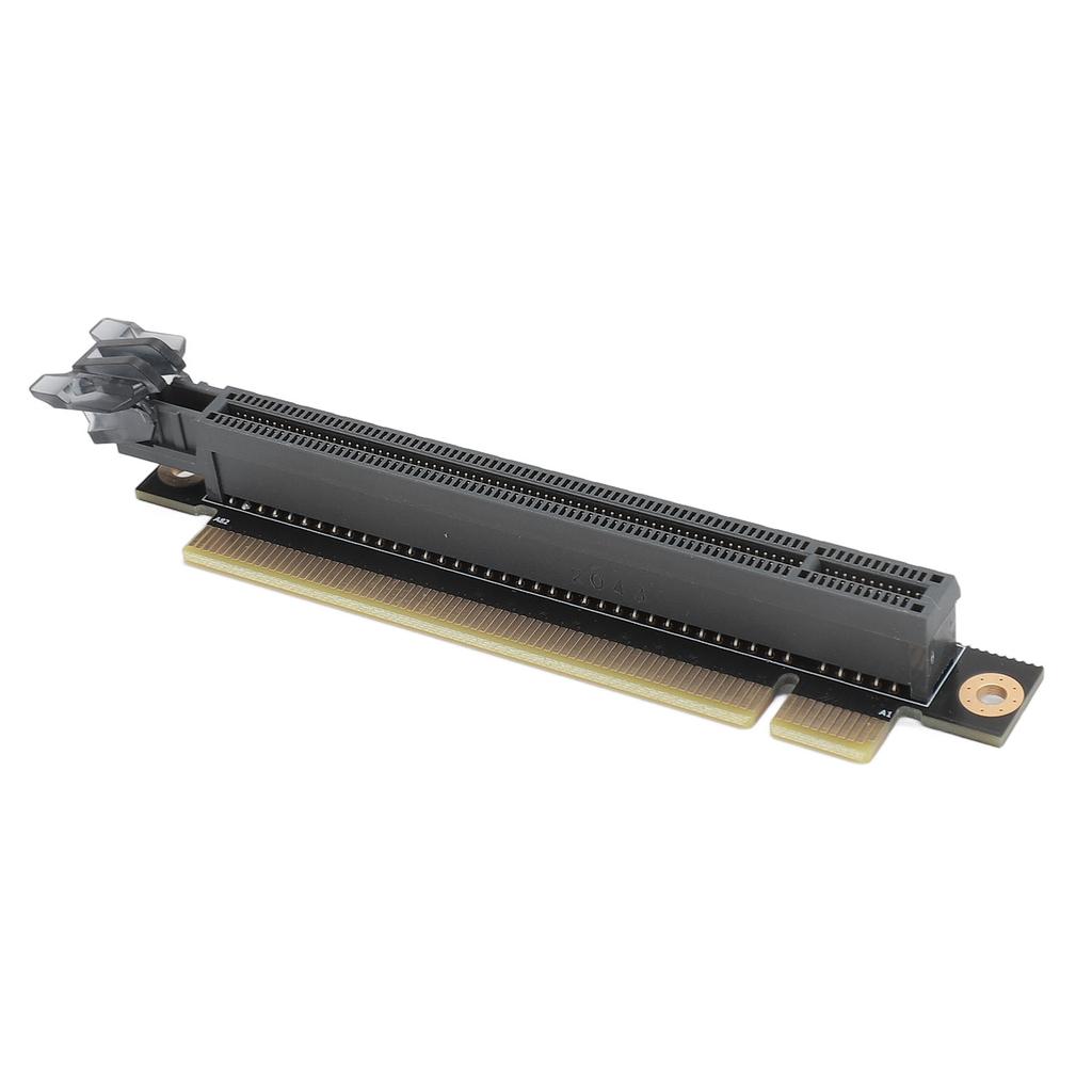 PCIE Card Adapter 90 Degree Computer PCIE Slot Converter for 1U Server Chassis for X16 Bus