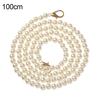 Sizes Shoulder Bag Straps DIY Purse Replacement Bags Handbag Handles Long Beaded Chain Pearl Strap