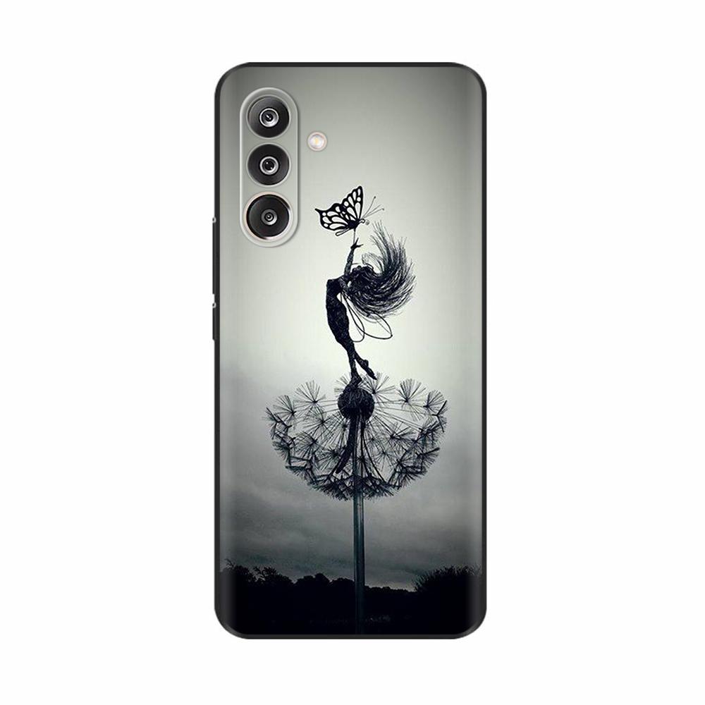 Чехлы для телефонов Для Samsung Galaxy M36 5G Чехол Мягкий Силиконовый Чехол Для Samsung M36 Чехлы M 36 M366B Ударопрочные Популярные Цветочные Чехлы