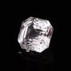 Fabulous White Sapphire Awesome Natural Asscher Cut 10-12 Ct Certified Gemstone