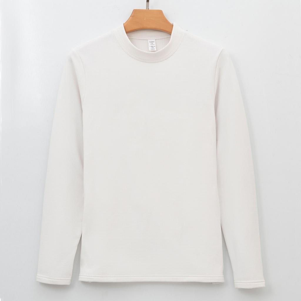 Клетчатая базовая рубашка термобелье для мужчин профессиональная спортивная однотонная верхняя одежда с длинными рукавами плюшевая футболка для мужчин