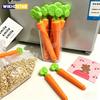 5 шт. Зажим-запечатыватель для моркови Магнитный Креативный кухонный зажим для герметичного хранения продуктов Пищевой Семейный кухонный зажим для запечатывания салфеток