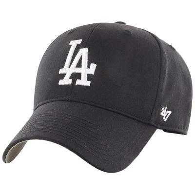 47 BRAND Кепка MLB Los Angeles Dodgers Jr, для мальчика черная кепка