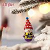 Красочные рождественские украшения в виде снеговика, акриловая подвеска на елку, праздничный сезон