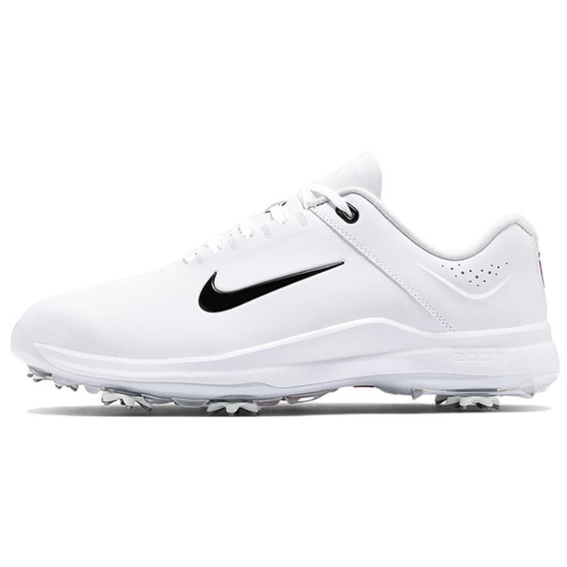 Nike Air Zoom Tiger Woods 20 Белые Черные Широкие Мужские Кроссовки повседневные CI4509-100