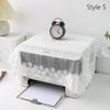 1Pcs Lace Fax Machine Dustproof Cover Universal Rice Cooker Protector  Kitchen Office Supply