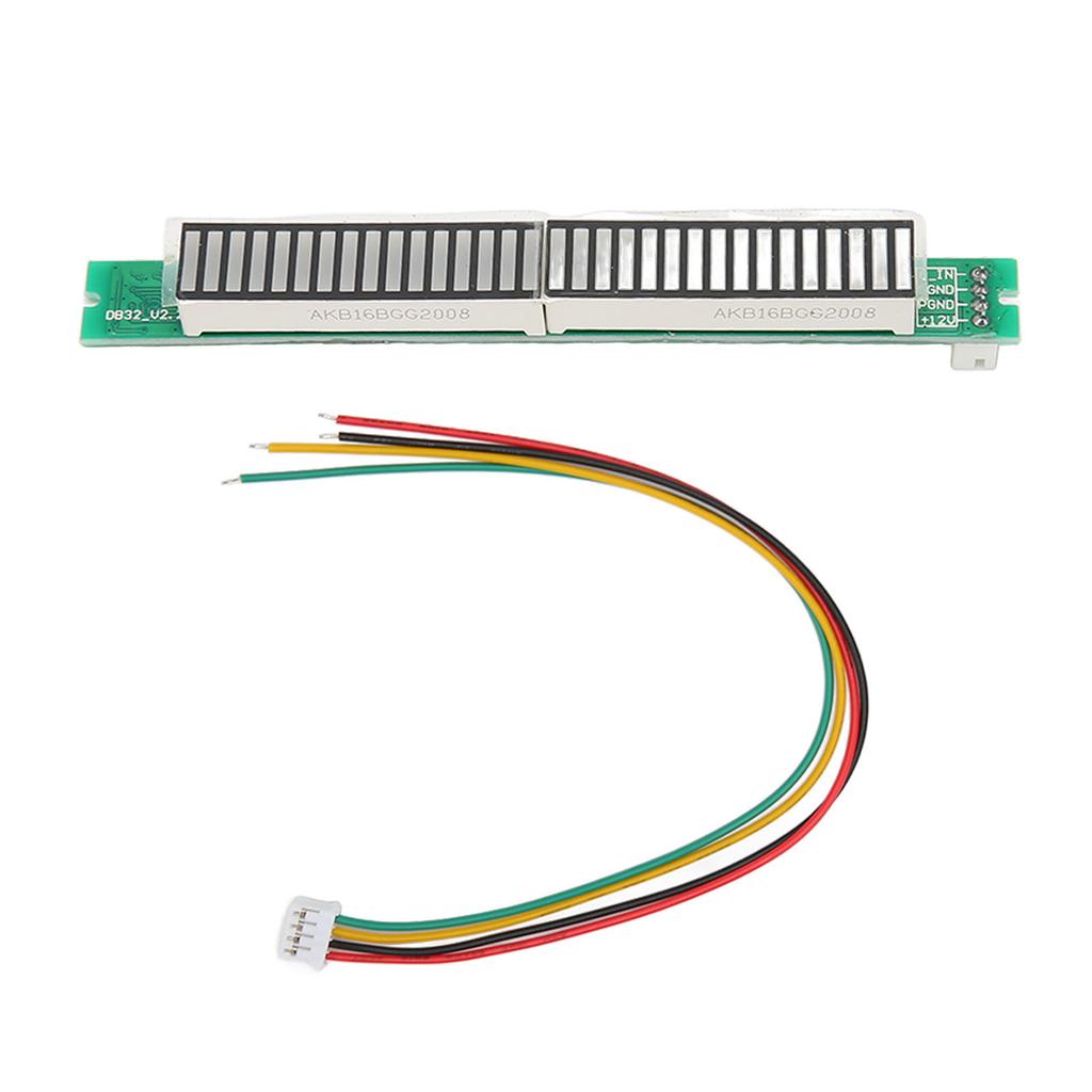Модуль индикатора уровня музыки 32-битный 8 эффектов регулируемая яркость светодиодная плата отображения уровня звука