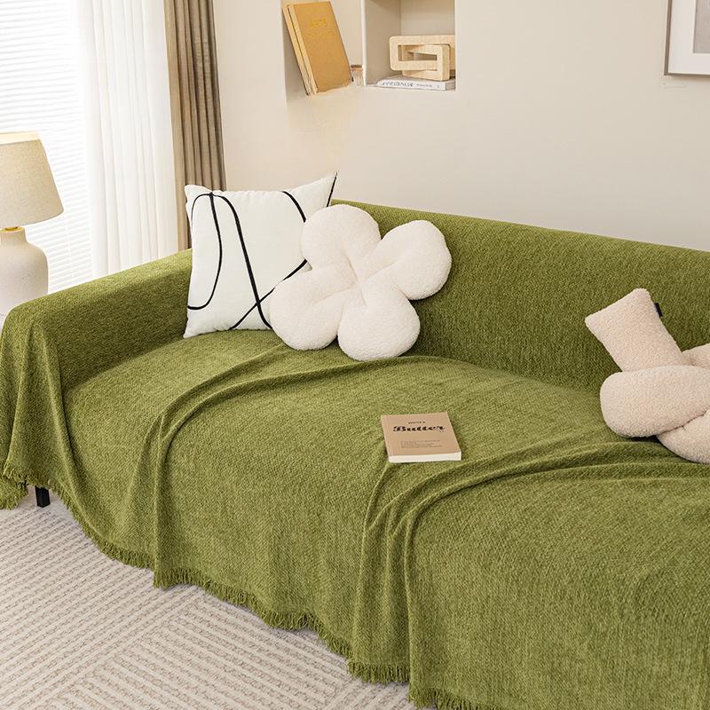 Чехол для дивана с узором «елочка», ткань, полотенце для дивана, универсальный универсальный прямой ряд для четырех сезонов, цельное одеяло с полным покрытием