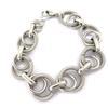 [K3396] - Silver 'Choreography' Steel Bracelet